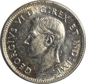 Canada 1947 10 Cent Maple Leaf