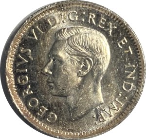 Canada 1947 10 Cent Maple Leaf