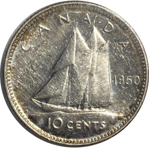 Canada 1950 10 Cent