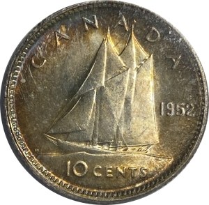 Canada 1952 10 Cent