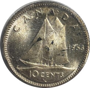 Canada 1953 10 Cent NSF