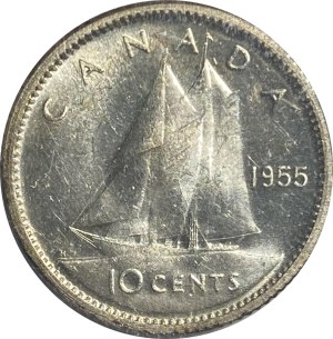 Canada 1955 10 Cent
