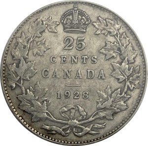Canada 1928 25 Cent