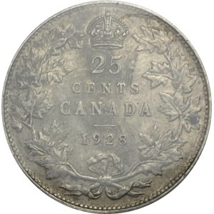 Canada 1928 25 Cent