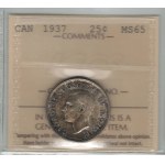 Canada 1937 25 Cent