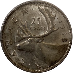 Canada 1938 25 Cent