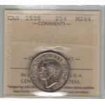 Canada 1938 25 Cent
