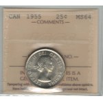 Canada 1955 25 Cent