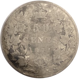 Canada 1871 50 Cent