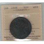 Canada 1888 50 Cent Obverse 2