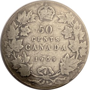 Canada 1909 50 Cent
