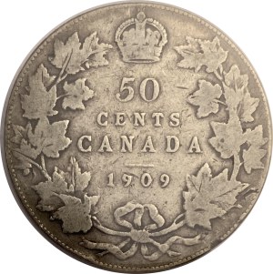 Canada 1909 50 Cent