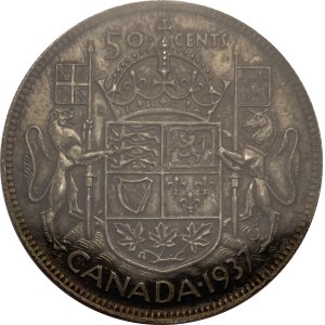 Canada 1937 50 Cent
