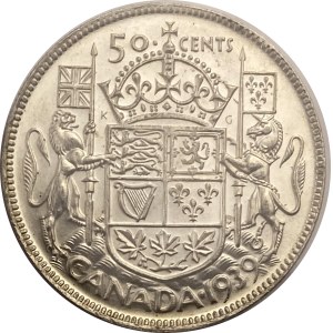 Canada 1939 50 Cent