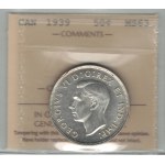 Canada 1939 50 Cent