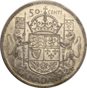Canada 1942 50 Cent