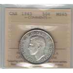 Canada 1943 50 Cent Far 3