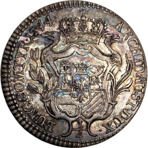 Austria 1744 Maria Theresia 1/4 Thaler