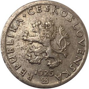 Czechoslovakia 1925 20 Haleru - Key Date