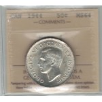 Canada 1944 50 Cent Near 4