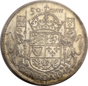 Canada 1945 50 Cent