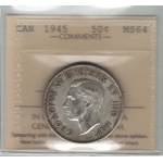 Canada 1945 50 Cent