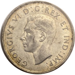 Canada 1947 50 Cent Maple Leaf