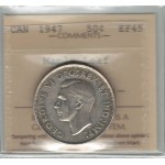 Canada 1947 50 Cent Maple Leaf