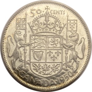 Canada 1950 50 Cent