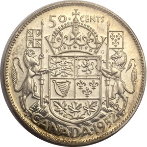 Canada 1952 50 Cent