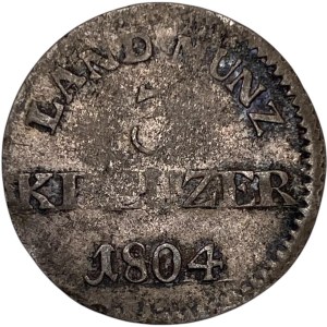 German States Hesse-Darmstadt 1804 3 Kruzers