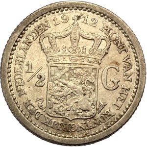 Netherlands 1912 1/2 Gulden