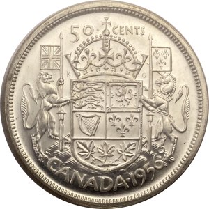 Canada 1956 50 Cent
