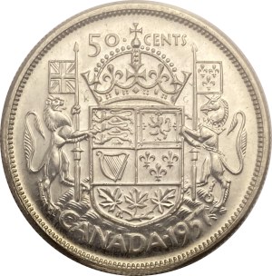 Canada 1957 50 Cent