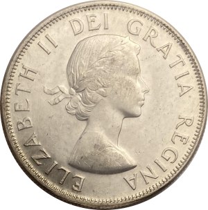 Canada 1957 50 Cent