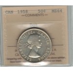 Kanada 1958 50 Cent Dot