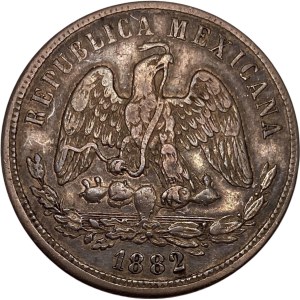 Mexico 1882-HoA 50 Centavos - Scarce