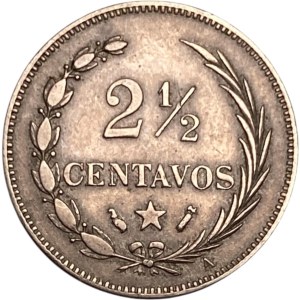 Dominican Republic 1888-A 2 1/2 Centavos