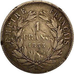 France 1855-A 1 Frank