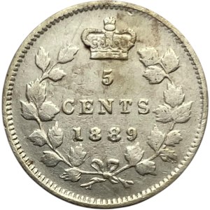 Canada 1889 5 Cent