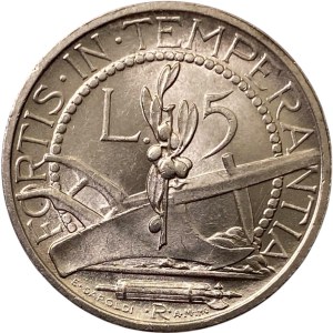 San Marino 1938 5 Lire