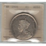 Canada 1935 Silver Dollar