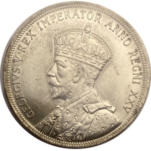 Canada 1935 Silver Dollar Double XXV Double Voyageur