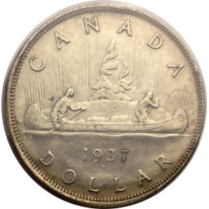 Canada 1937 Silver Dollar