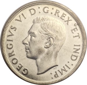 Canada 1947 Silver Dollar Blunt 7