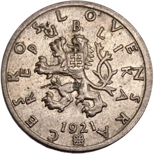 Czechoslovakia 1921 50 Haleru