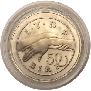 Ethiopia EE1974 (1982) 50 Birr Year of the Disabled Person