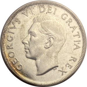 Canada 1951 Silver Dollar