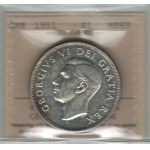 Canada 1951 Silver Dollar