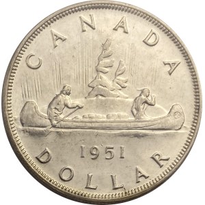 Canada 1951 Silver Dollar Arnprior